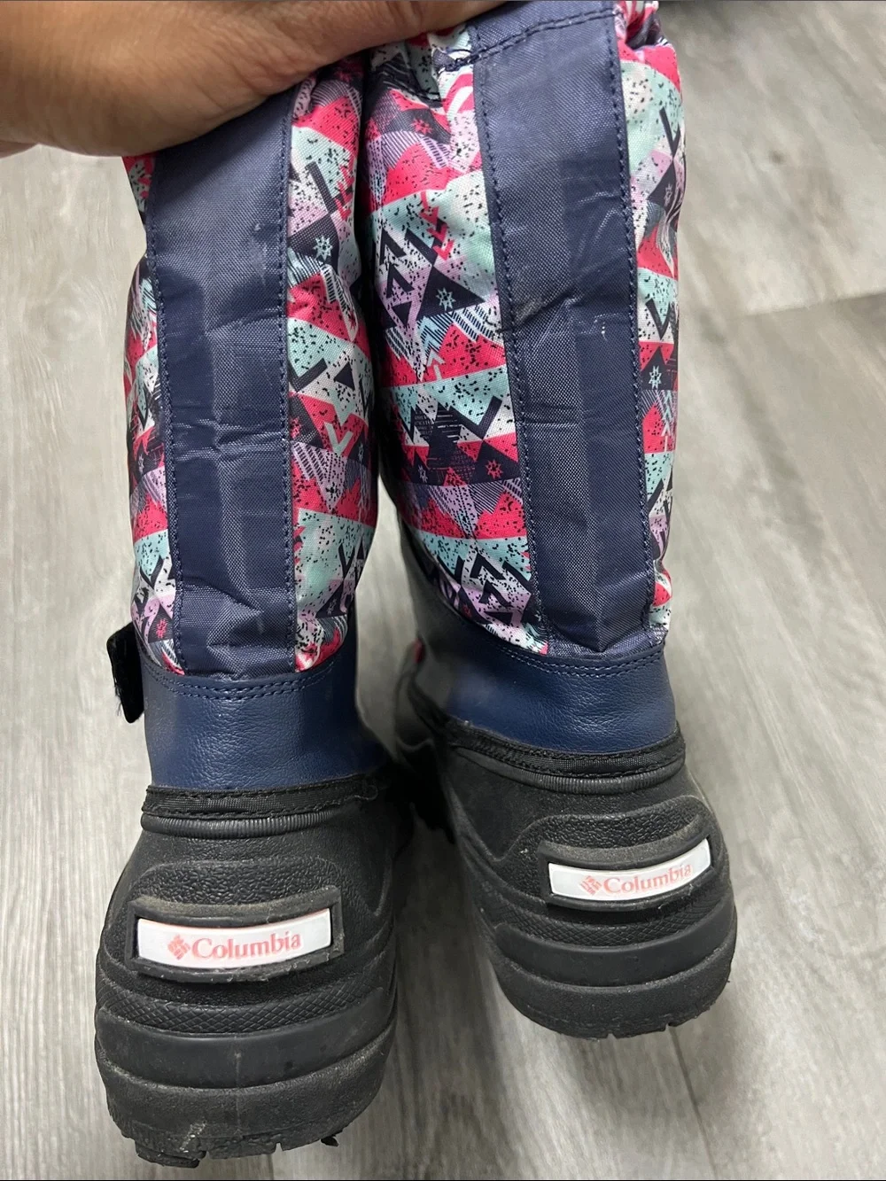 Columbia Powderbug Plus ll Snow Boot Big Girls 400g Insulated Waterproof/ size 5